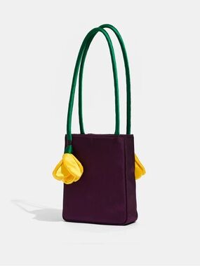 NWOT Edie Parker Tulip Flower Bag